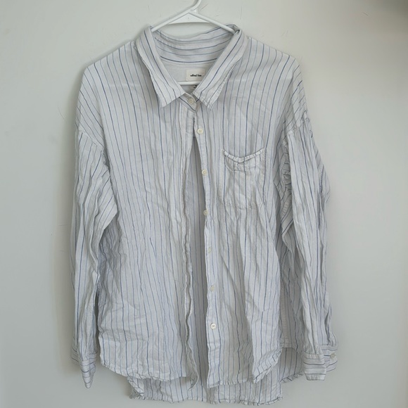 Tops - Aritzia Striped Button Up